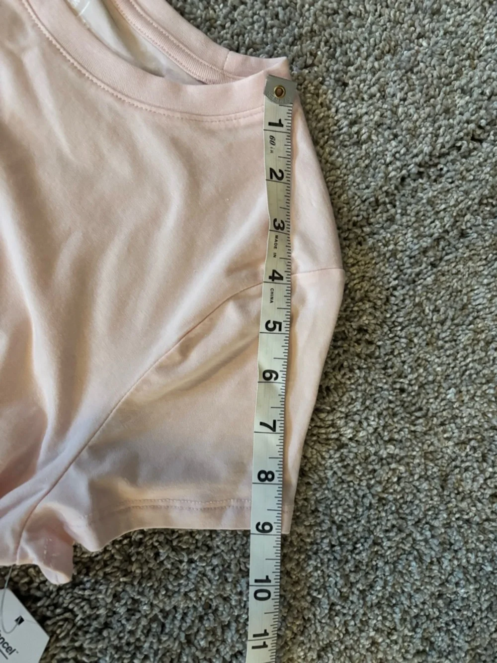 Time and Tru Women’s Short Sleeve Tees - Navy and Light Pink Size M - Picture 13 of 14